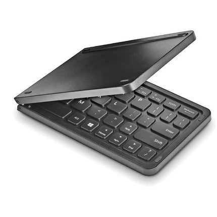 Mini tastierino bluetooth pieghevole ricaricabile tastiera portatile con supporto per cellulare per smarphone tablet pc tv - enzoled