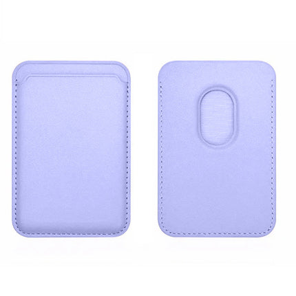Porta carta di credito  in ecopelle magnetico compatibile per cellulare iPhone e cover portacarte calamitato - enzoled