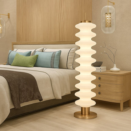 Lampada led da terra 43W decorativa CCT con telecomando e App enzoled