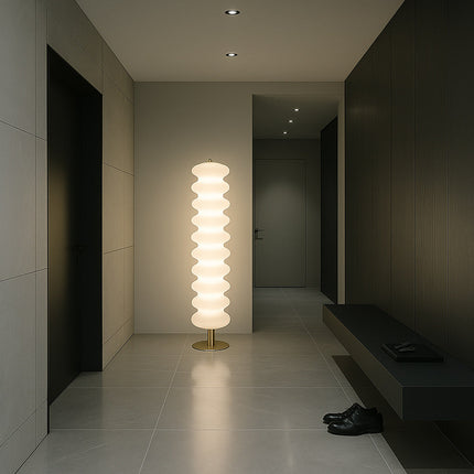 Lampada led da terra 43W decorativa CCT con telecomando e App enzoled