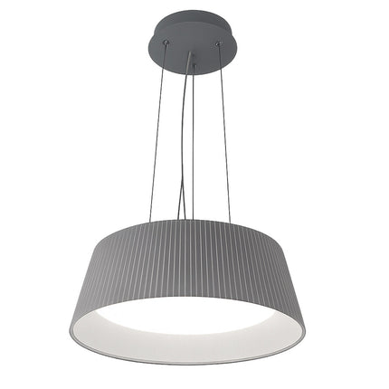 Lampadario a led 36 watt CCT-SWITCH lampada a sospensione grigio
