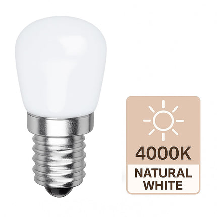 Lampadina led con attacco E14 2 watt per frigorifero e cappa