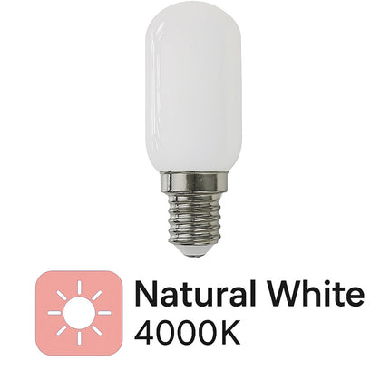 Lampadina led E14 3.5 watt luce bianca naturale calda 300 lumen enzoled