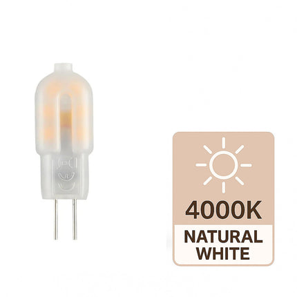 Lampadina led 2 watt attacco G4 12 Volt copertura opaca