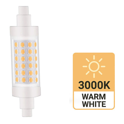 Lampadina led attacco R7S 8 Watt luce bianca calda naturale