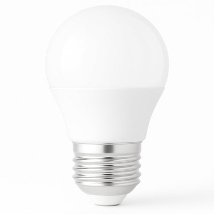 Lampadina led a sfera 6 watt E27 luce fredda calda naturale enzoled