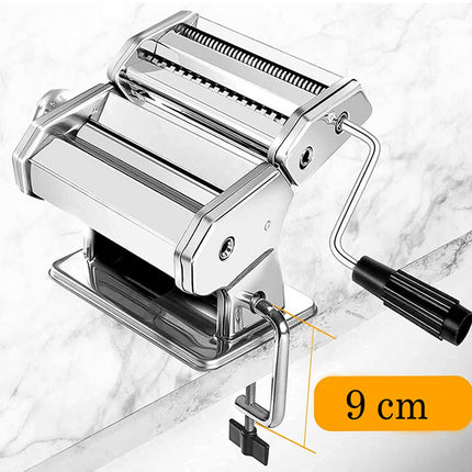 Macchina manuale per pasta fresca fatta in casa 7 regolazioni macchinetta per fettuccine tagliatelle lasagne - enzoled