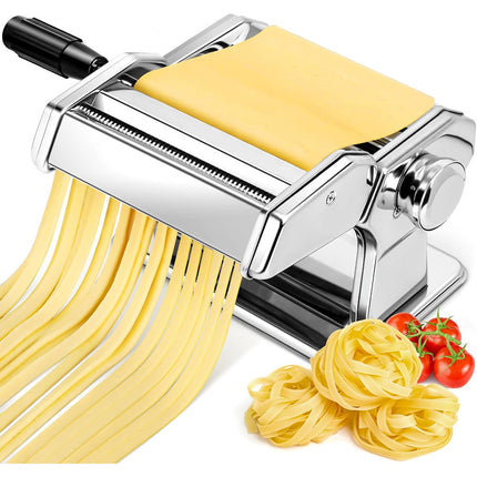 Macchina manuale per pasta fresca fatta in casa 7 regolazioni macchinetta per fettuccine tagliatelle lasagne - enzoled
