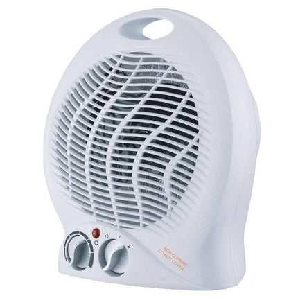 Termoventilatore elettrico doppia potenza 1000 e 2000 watt caldo bagno aria calda e fredda scaldino - enzoled