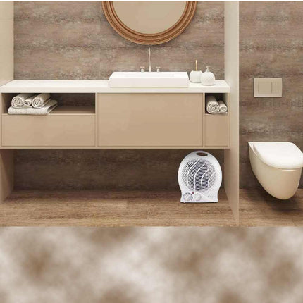 Termoventilatore elettrico doppia potenza 1000 e 2000 watt caldo bagno aria calda e fredda scaldino - enzoled