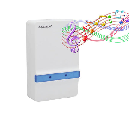 Campanello wireless a batterie wifi doorbell 38 melodie raggio 80 m senza fili volume regolabile indicatore led - enzoled