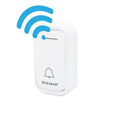 Campanello wireless a batterie wifi doorbell 38 melodie raggio 80 m senza fili volume regolabile indicatore led - enzoled