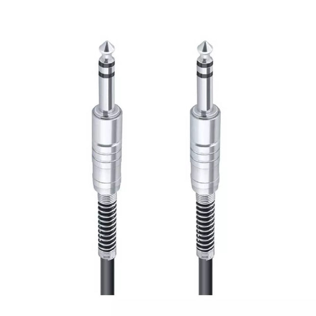 Cavo audio aux jack 6.5 mm maschio 10 metri per tastiera chitarra basso amplificatore mixer - enzoled