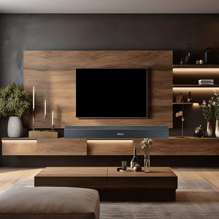 Soundbar bluetooth 120 watt uscita aux usb con subwoffer integrato uscita rca cassa altoparlante con telecomando - enzoled