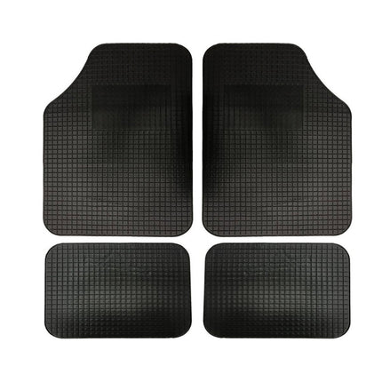 Tappetini da auto universali set di 4 tappetti anteriore e posteriore con gommini antiscivolo tappeto - enzoled