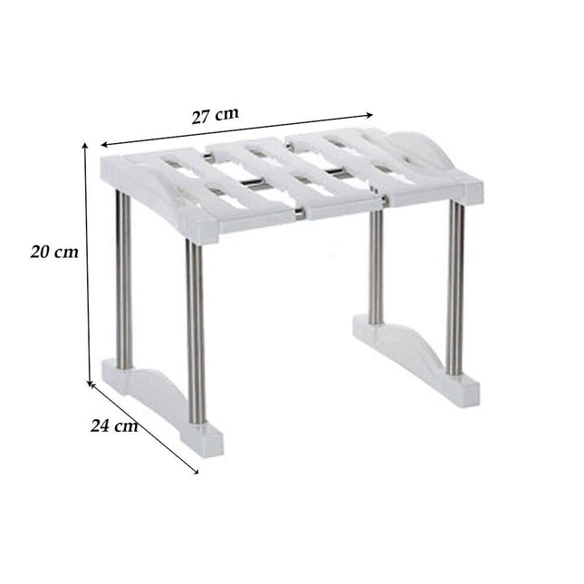 Scaffale sottolavello salvaspazio cucina bagno varie dimensioni enzoled