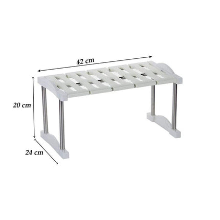 Scaffale sottolavello salvaspazio cucina bagno varie dimensioni enzoled