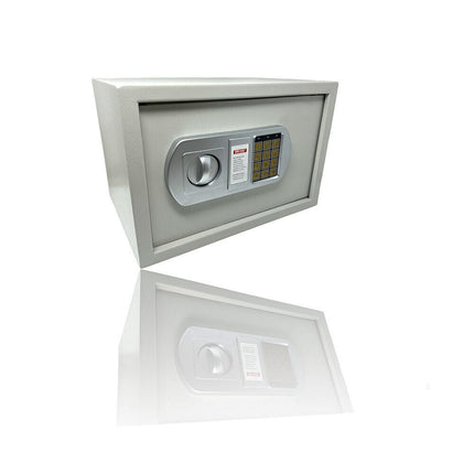 Cassaforte a muro con combinazione numerica digitale elettronica e doppia chiave di sicurezza 35x25 cm - enzoled