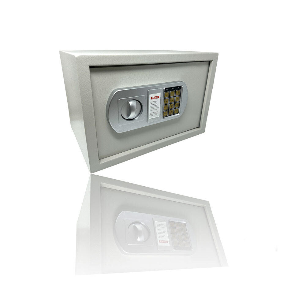 Cassaforte a muro con combinazione numerica digitale elettronica e doppia chiave di sicurezza 35x25 cm - enzoled