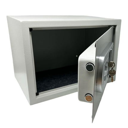 Cassaforte a muro con combinazione numerica digitale elettronica e doppia chiave di sicurezza 35x25 cm - enzoled
