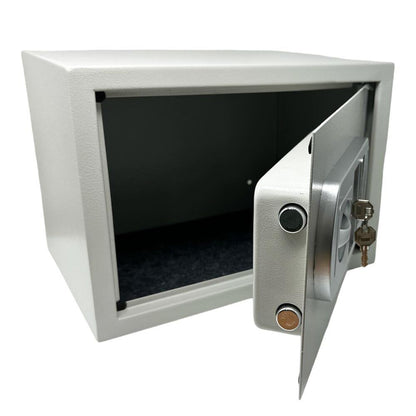 Cassaforte a muro con combinazione numerica digitale elettronica e doppia chiave di sicurezza 35x25 cm - enzoled