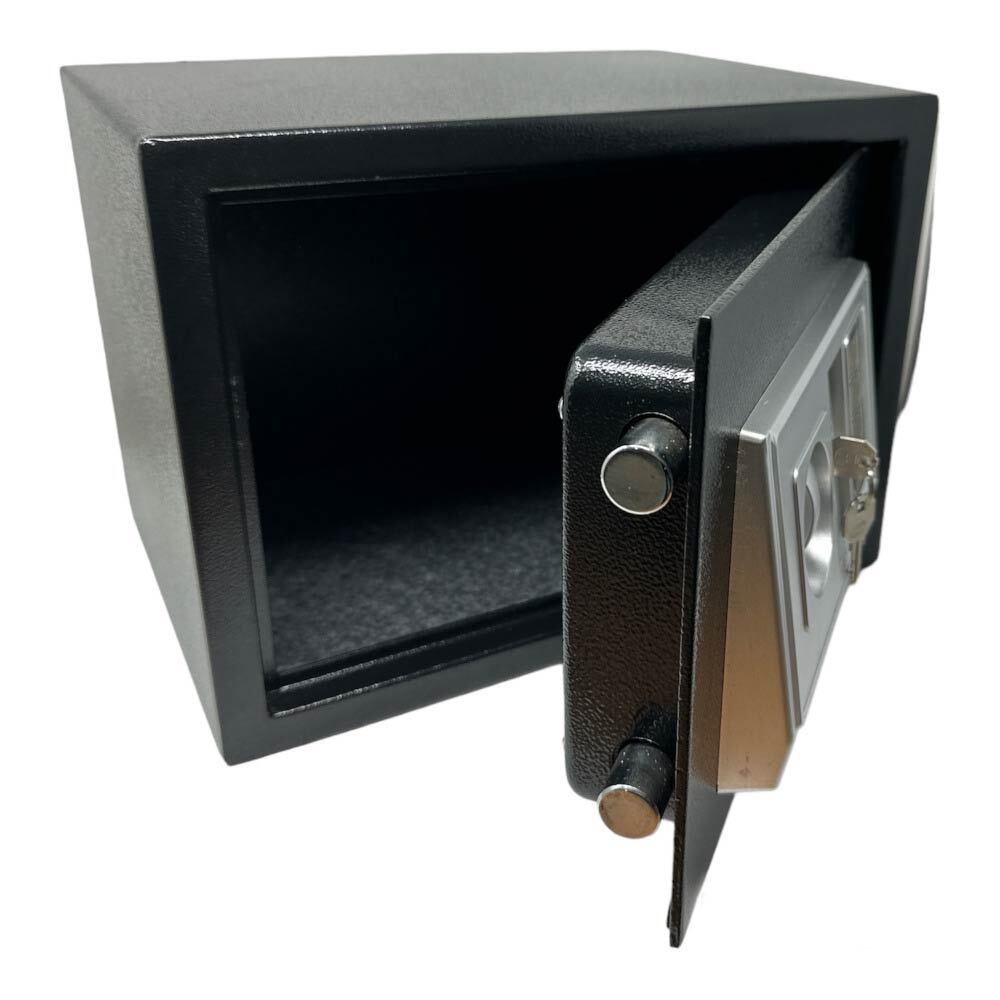 Cassaforte a muro con combinazione numerica digitale elettronica e doppia chiave di sicurezza 35x25 cm - enzoled