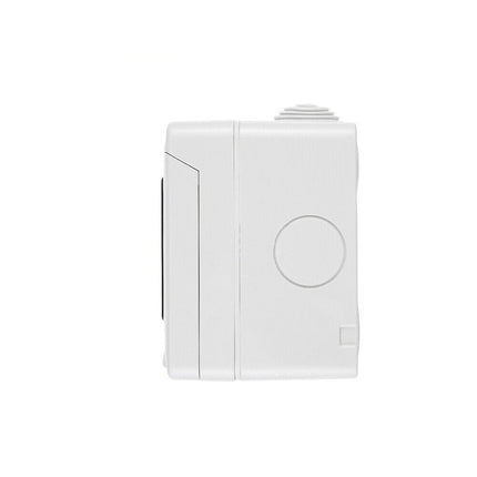 Cassetta con coperchio idrobox per esterno a 2 3 4 posti compatibile con vimar plana custodia per interruttori ip55 - enzoled