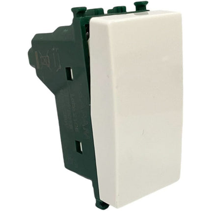 Deviatore bipolare compatibile con vimar plana interruttore pulsante 2p 16ax 250vac - enzoled