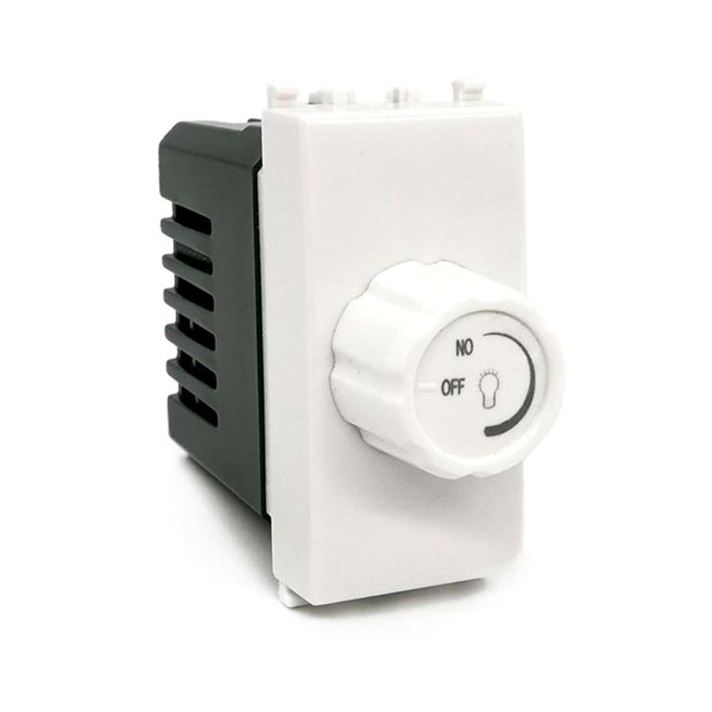Interruttore dimmer compatibile con vimar plana regolatore controller con manopola per luci illuminazione led 500 watt 230V - enzoled