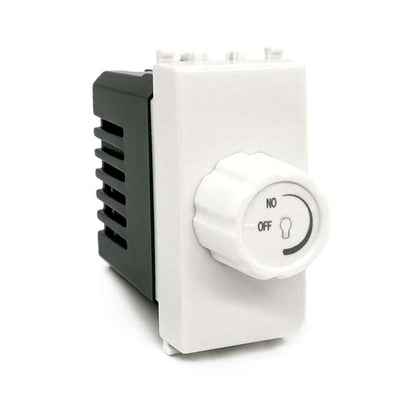 Interruttore dimmer compatibile con vimar plana regolatore controller con manopola per luci illuminazione led 500 watt 230V - enzoled