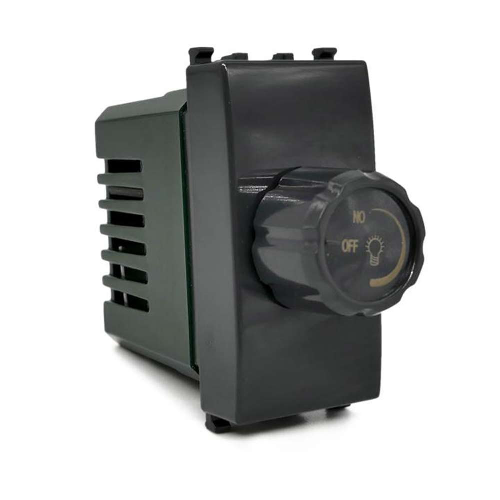 Interruttore dimmer compatibile con vimar plana regolatore controller con manopola per luci illuminazione led 500 watt 230V - enzoled