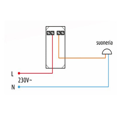 Pulsante unipolare compatibile con vimar plana interruttore relè 10A 250V invertitore deviatore campanello - enzoled
