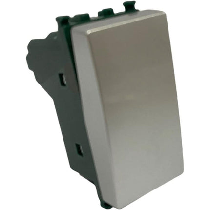 Invertitore bipolare compatibile con vimar plana interruttore pulsante 2p 16ax 250vac - enzoled