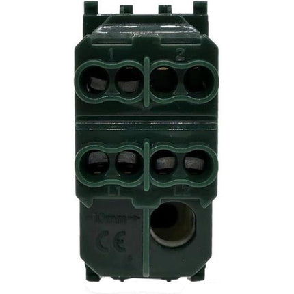 Invertitore bipolare compatibile con vimar plana interruttore pulsante 2p 16ax 250vac - enzoled