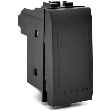 Invertitore unipolare compatibile con living light international air interruttore pulsante 1p 16a 250v - enzoled