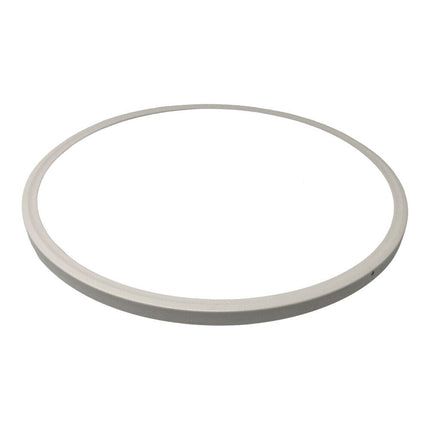 Pannello led slim rotondo da incasso faretto con clip regolabile adatto per foro da 10 a 28 cm 40 watt illuminazione a luce fredda 6500k calda 3000k naturale 4000k - enzoled