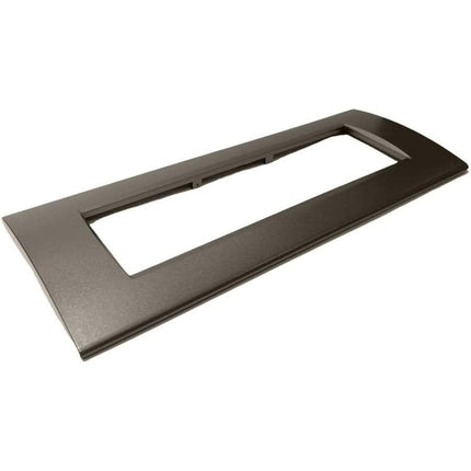 Placchetta a 3 4 7 posti testa di moro cassetta 503 compatibile con living light supporto cover - enzoled