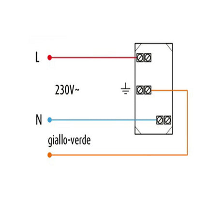 Prese bipasso bivalente 10-16A compatibile con vimar plana presa elettrica a muro spina - enzoled