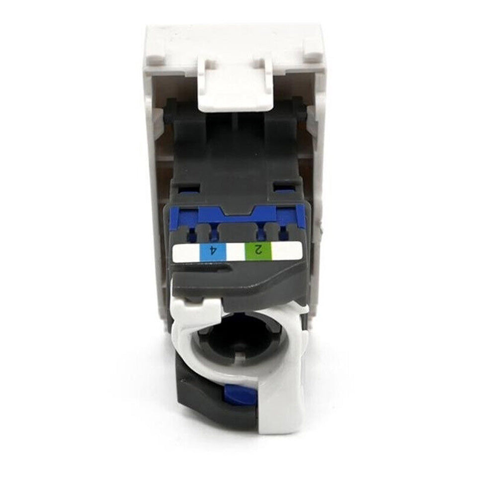 Presa telefonica rj11 compatibile con vimar plana connettore per cavo telefono - enzoled