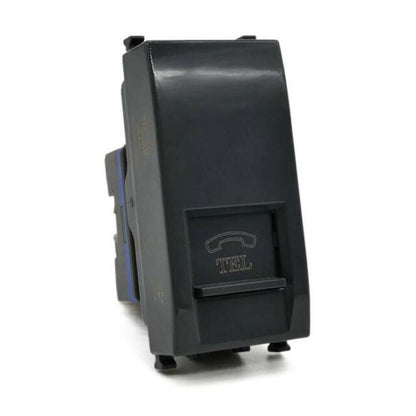 Presa telefonica rj11 compatibile con vimar plana connettore per cavo telefono - enzoled