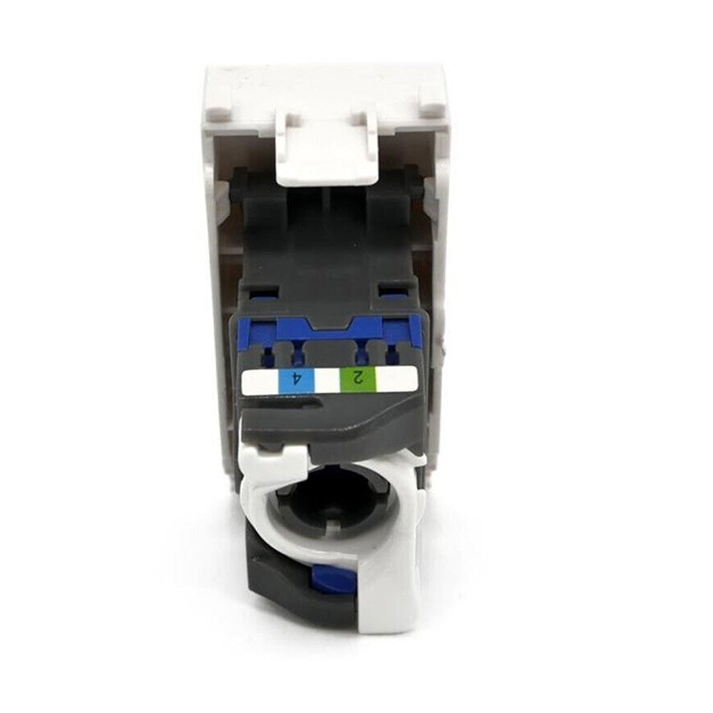 Presa telefonica rj11 compatibile con vimar plana connettore per cavo telefono - enzoled