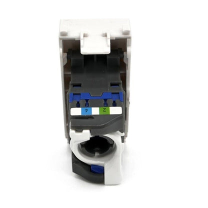 Presa telefonica rj11 compatibile con vimar plana connettore per cavo telefono - enzoled