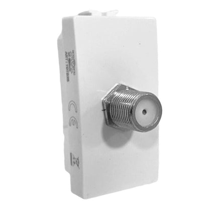 Presa tv a vite satellitare compatibile con vimar plana prese da incasso per moduli - enzoled