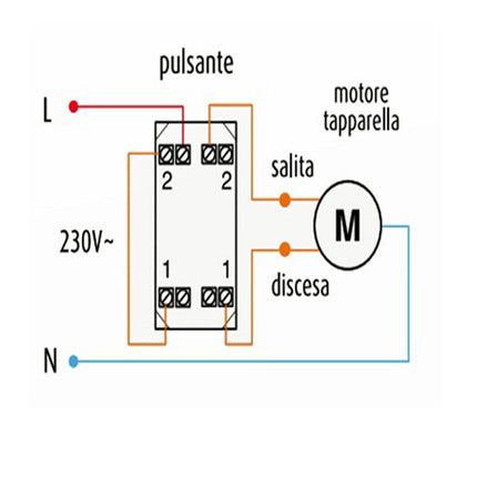 Doppio pulsante compatibile con vimar plana tasto interruttore saliscendi 1p 10a 220v - enzoled