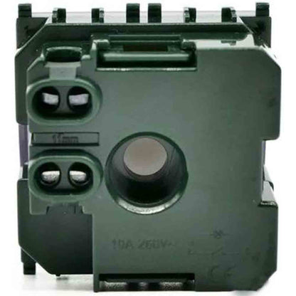 Pulsante portanome compatibile vimar plana targhetta campanello interruttore 2 moduli - enzoled