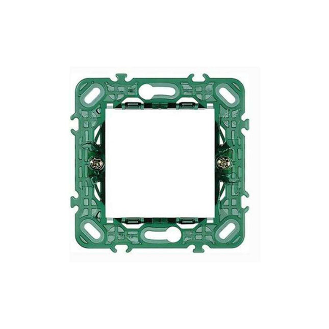 Supporti modulo verde per placche 2 3 4 7 posti compatibile con vimar plana cassetta 503 scatola per placchette interruttori - enzoled