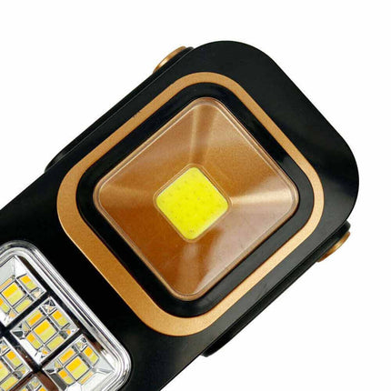 Torcia di emergenza ricaricabile con carica solare lampada pannello solare caricabatteria usb - enzoled