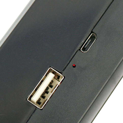 Torcia di emergenza ricaricabile con carica solare lampada pannello solare caricabatteria usb - enzoled
