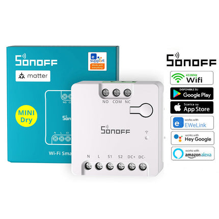 Sonoff Mini D controllo smart per luci accessi caldaia da remoto