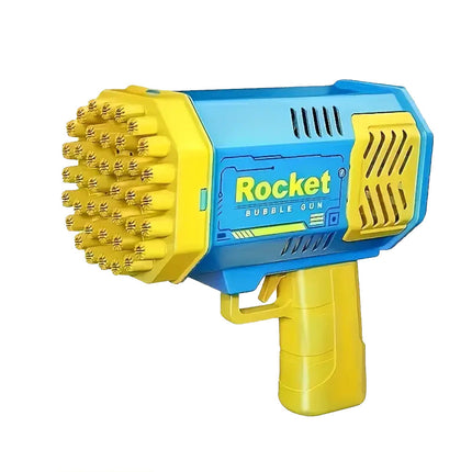 Mini mitragliatrice pistola spara bolle di sapone a batteria con luce enzoled